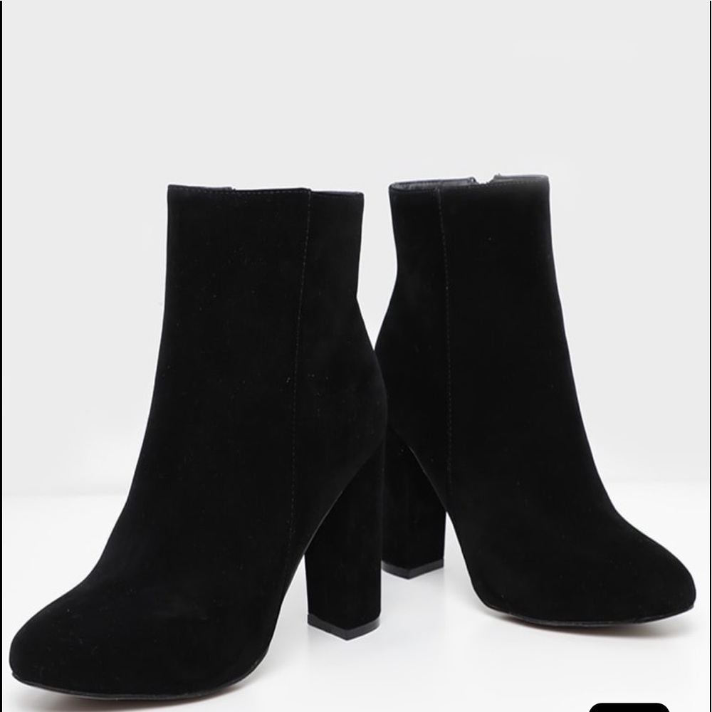 Black booties